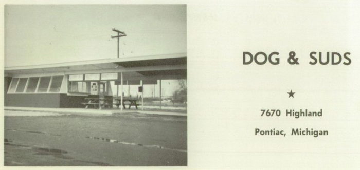 Dog n Suds (DogNSuds, Dog-N-Suds) - Waterford - 7670 Highland 1963